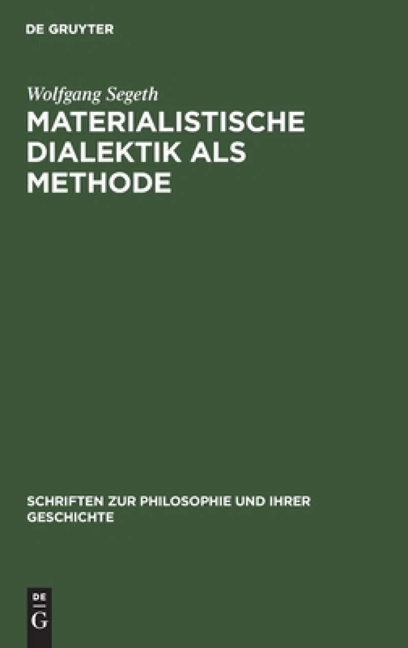 Materialistische Dialektik als Methode