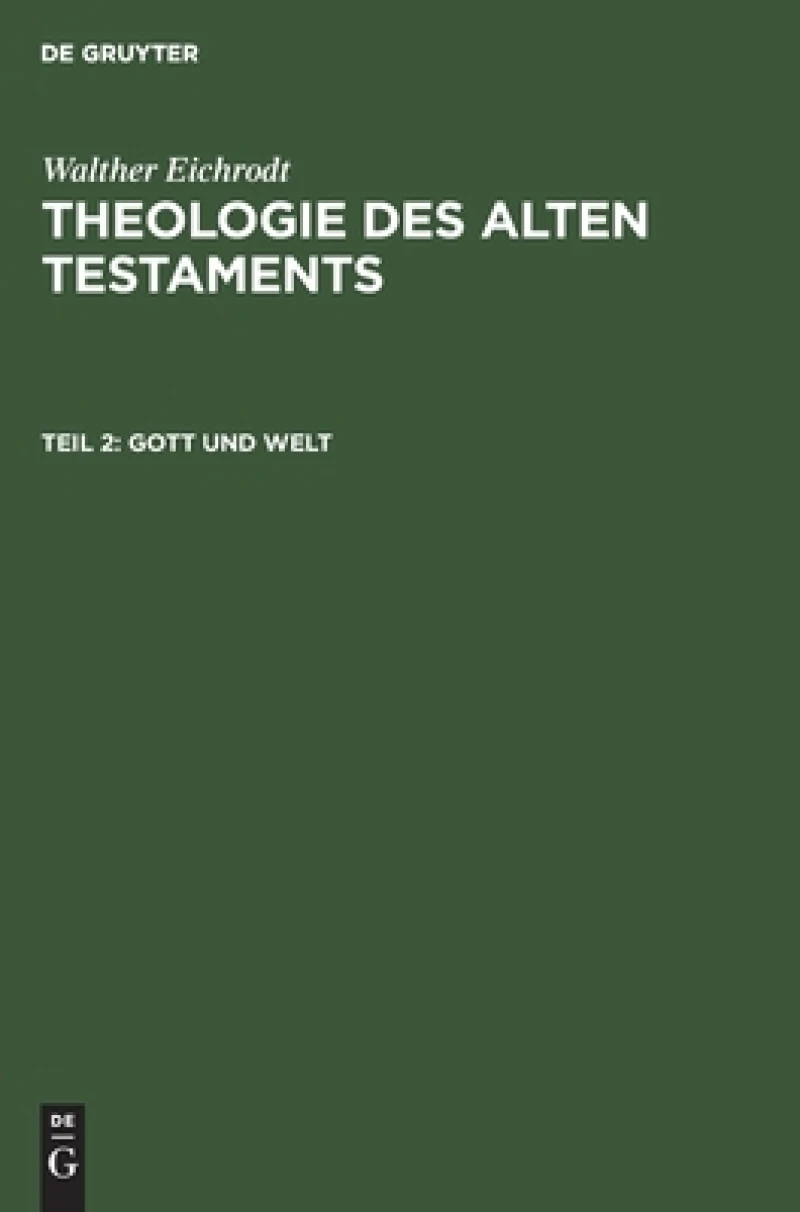 Gott Und Welt