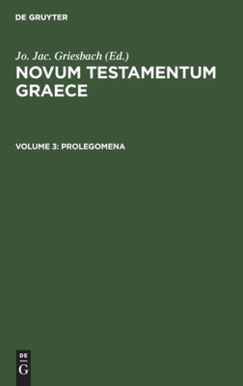 Prolegomena