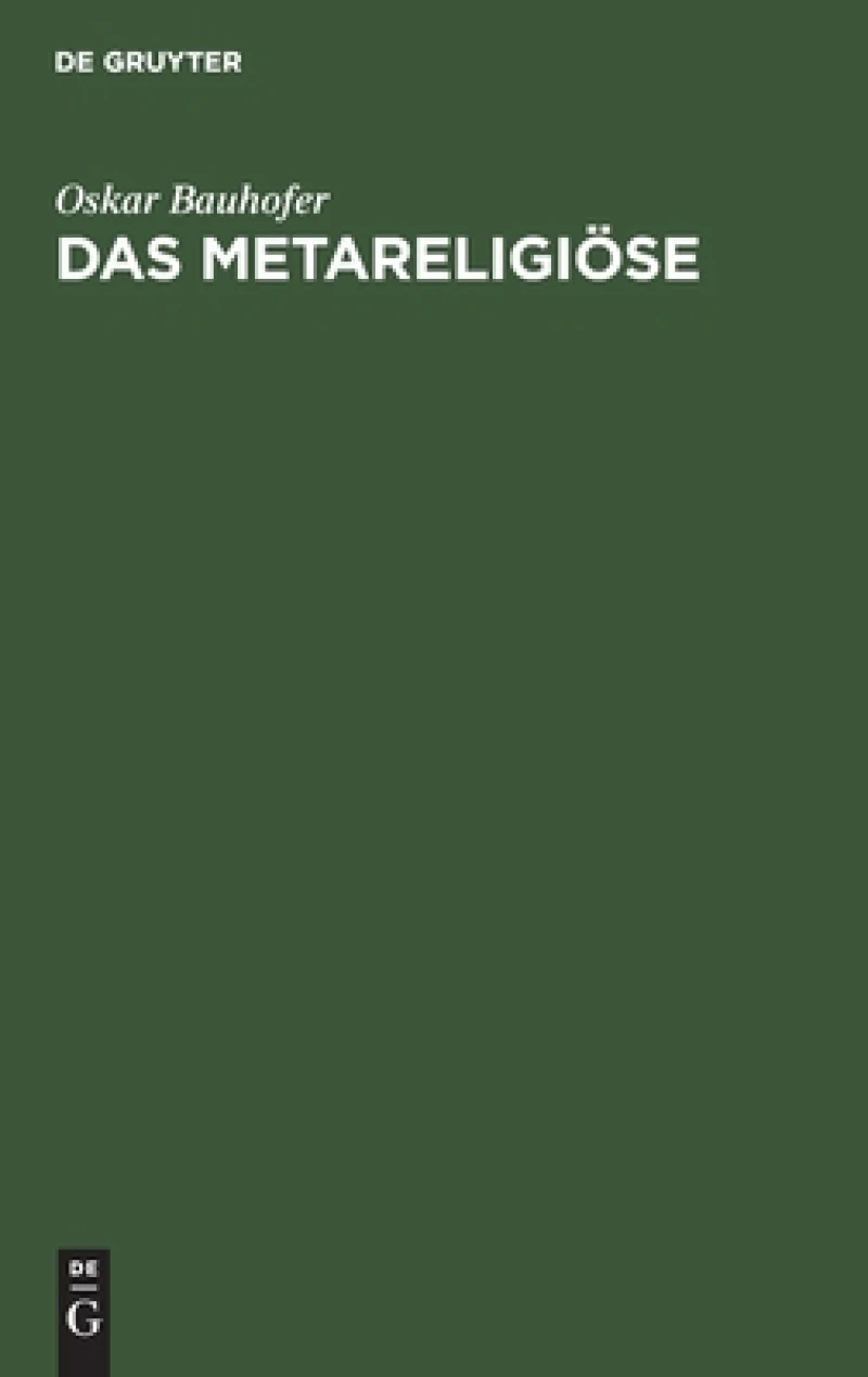 Metareligiöse