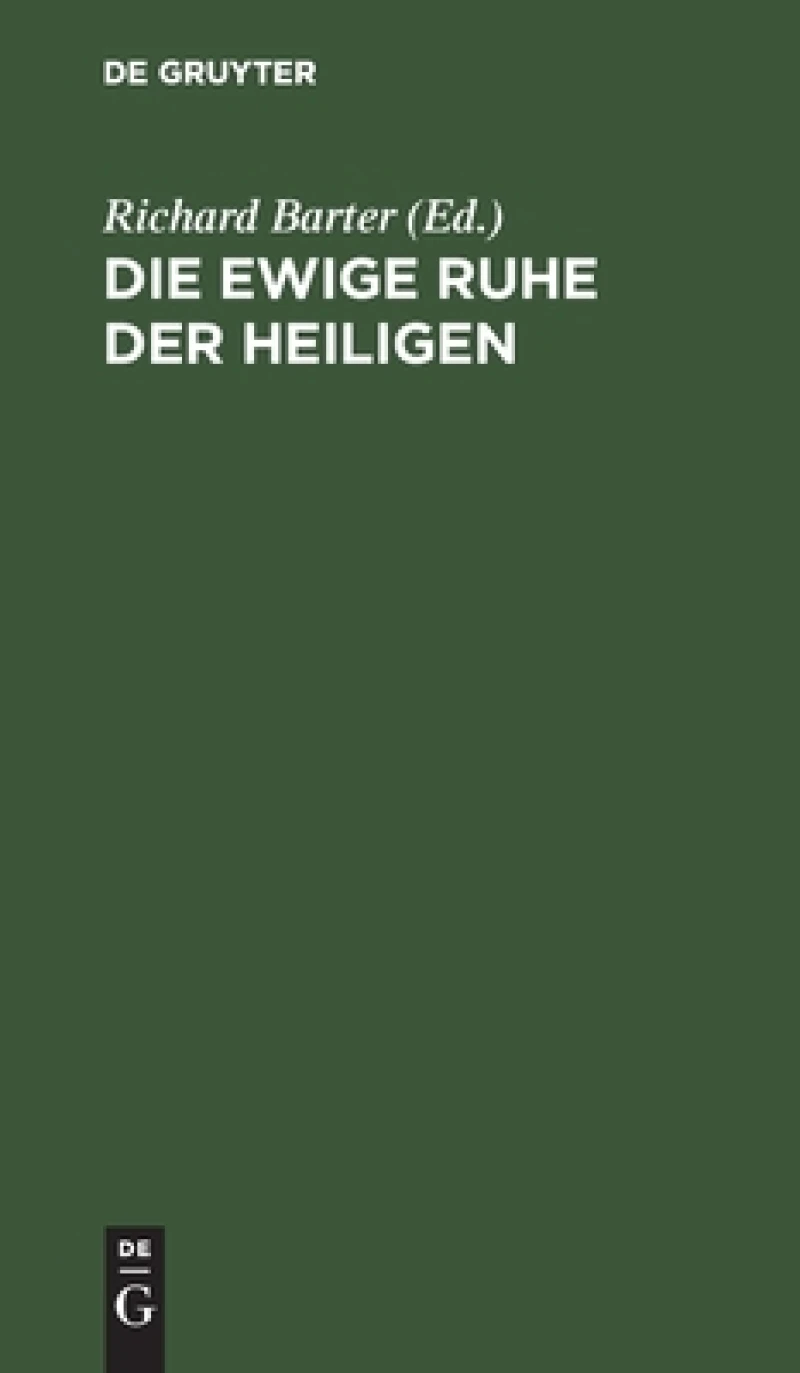 Die Ewige Ruhe Der Heiligen