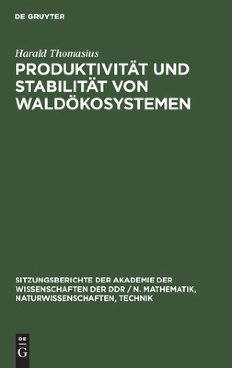 Produktivität und Stabilität von Waldökosystemen