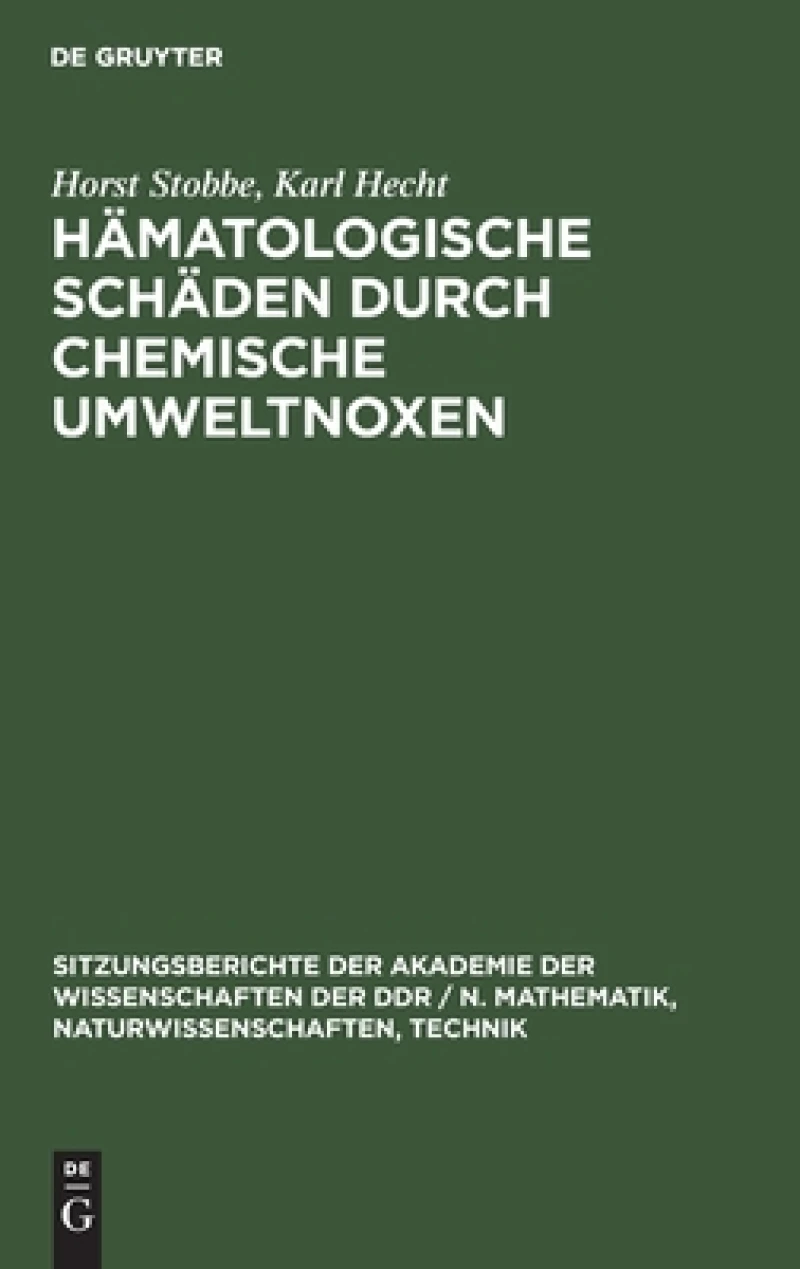 Hämatologische Schäden durch chemische Umweltnoxen