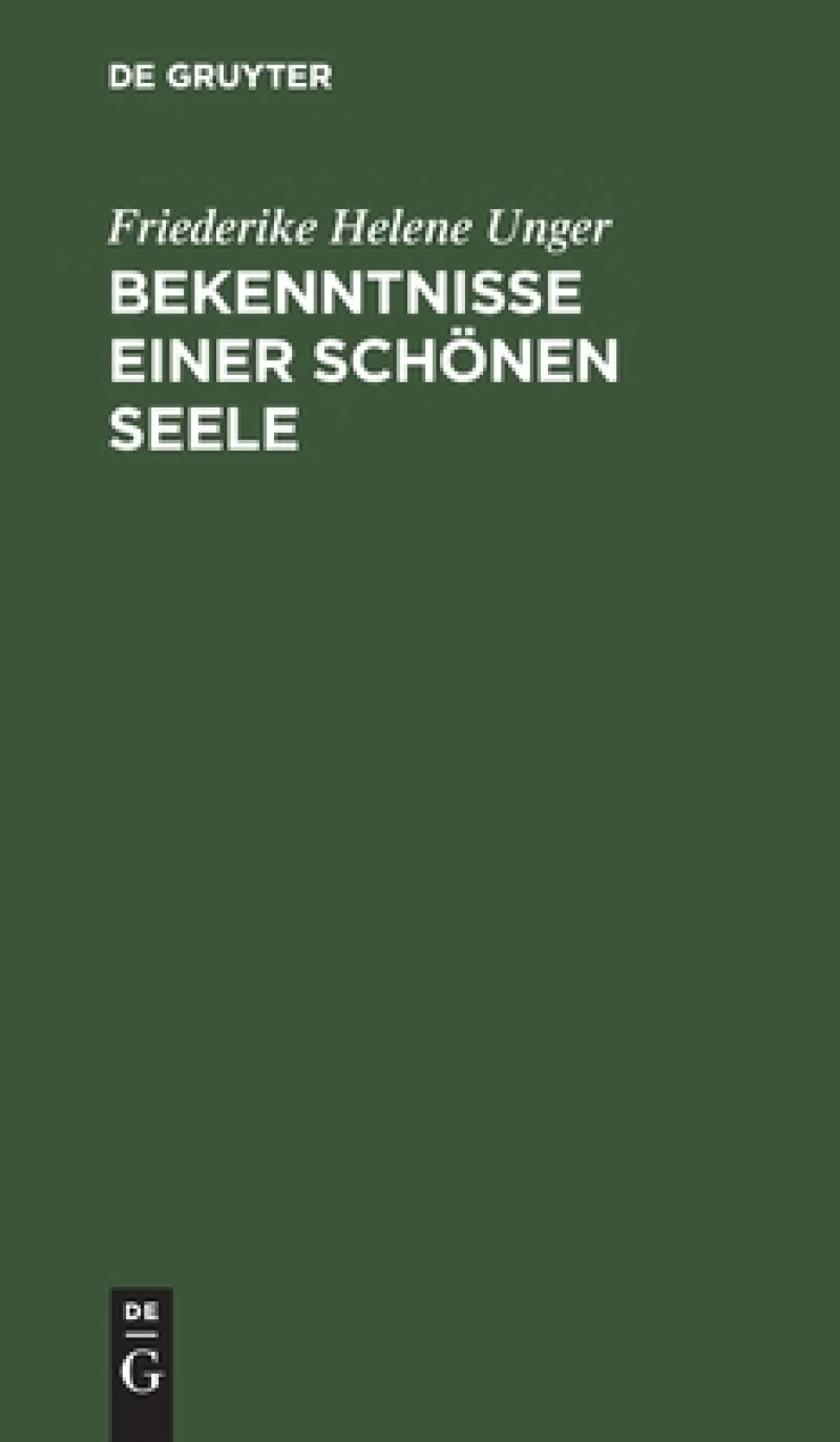 Bekenntnisse Einer Schönen Seele