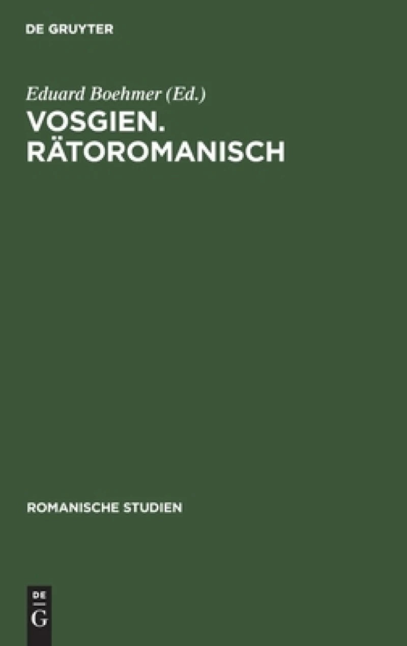 Vosgien. Rätoromanisch
