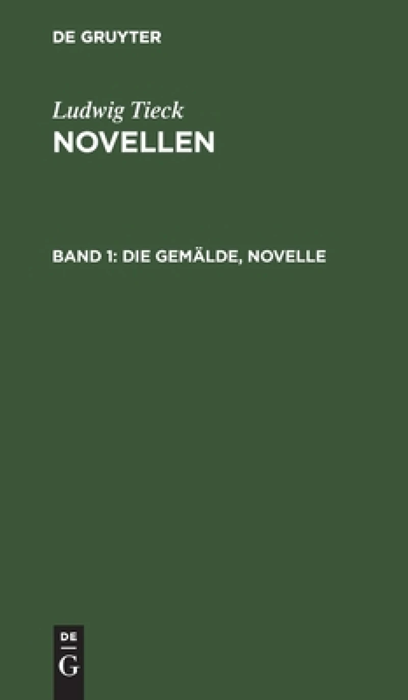Die Gemälde, Novelle