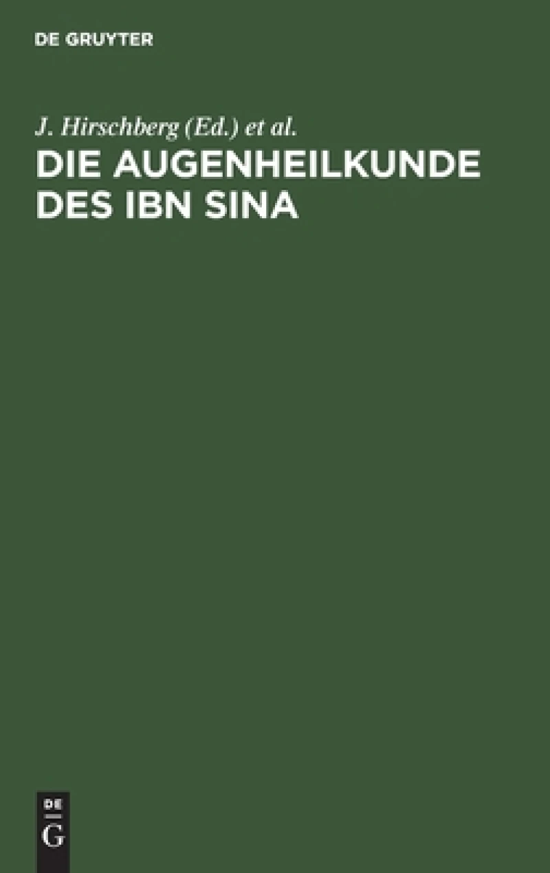 Augenheilkunde des Ibn Sina