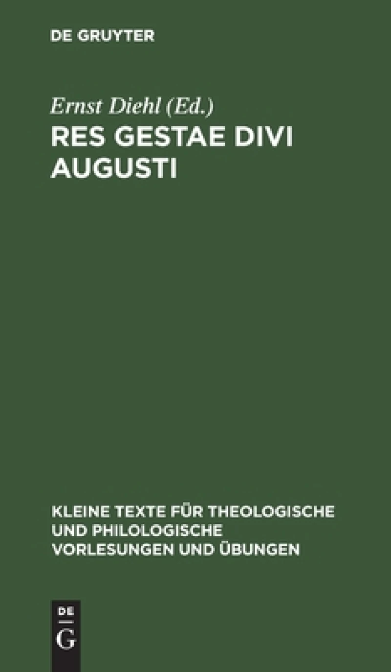 Res Gestae Divi Augusti