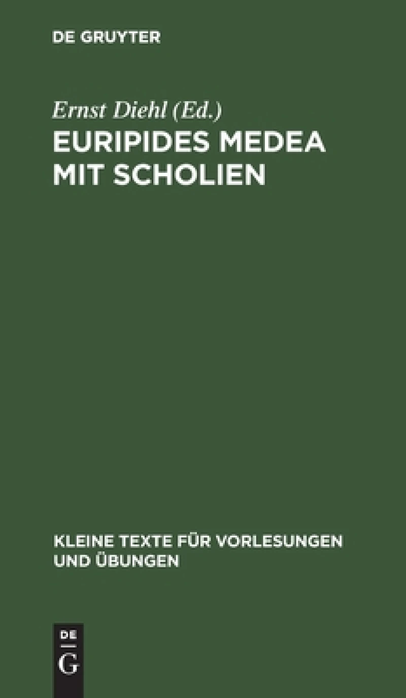 Euripides Medea mit Scholien