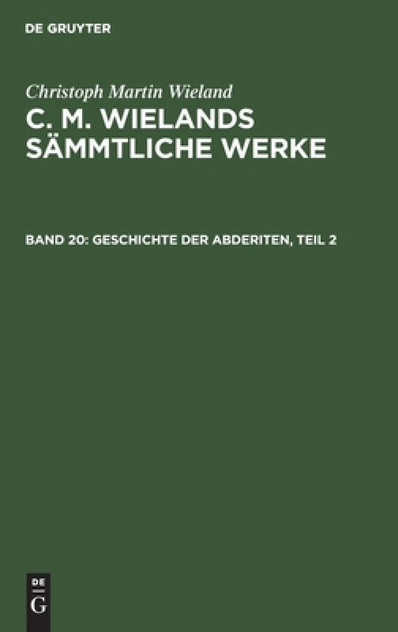 Geschichte der Abderiten, Teil 2