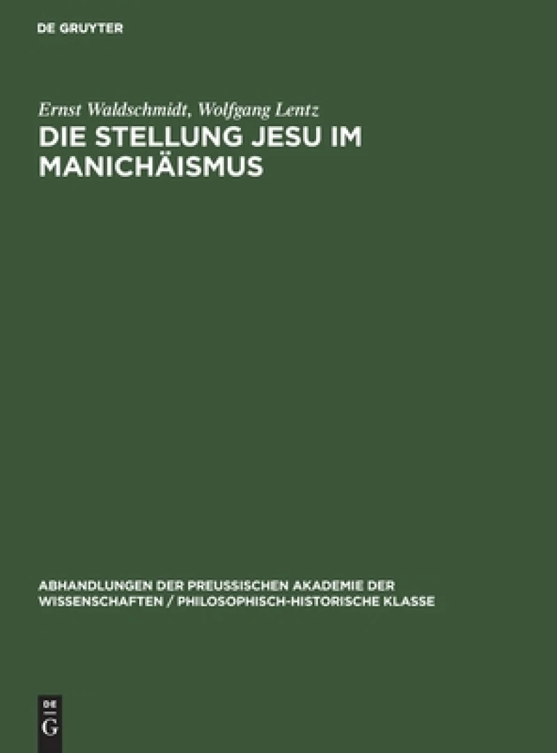 Stellung Jesu im Manichäismus
