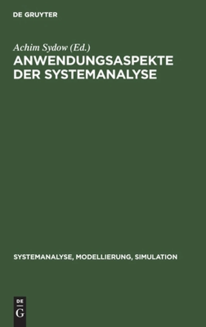Anwendungsaspekte der Systemanalyse