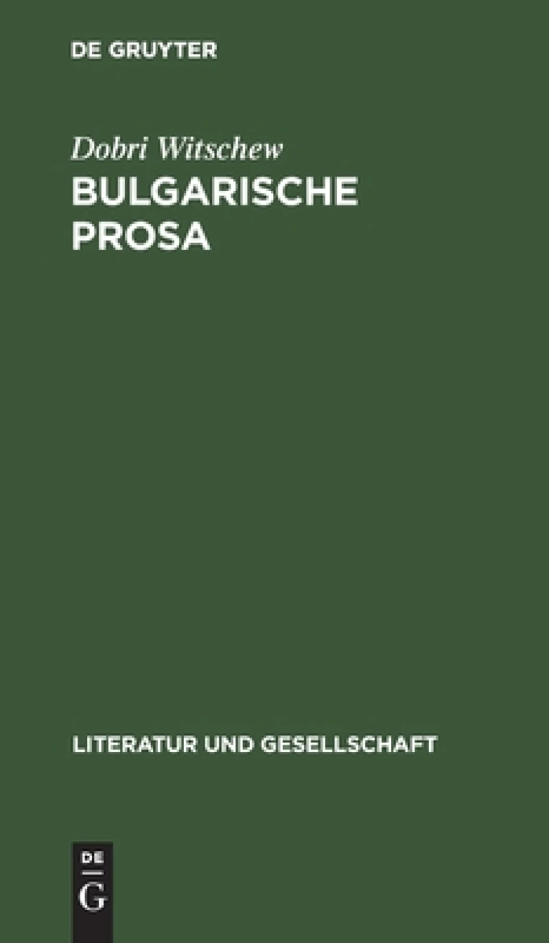 Bulgarische Prosa
