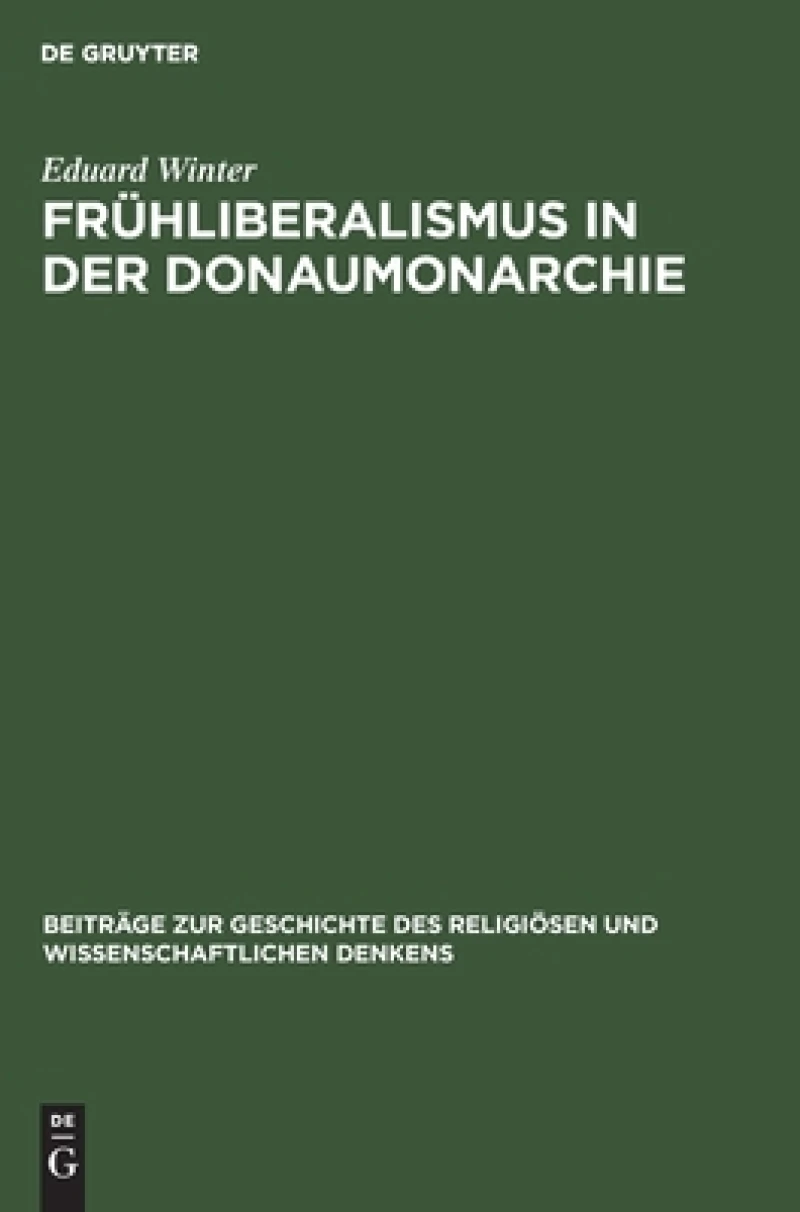 Frühliberalismus in der Donaumonarchie