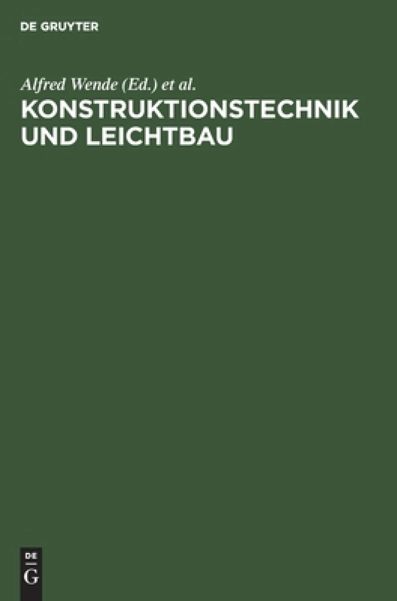Konstruktionstechnik Und Leichtbau