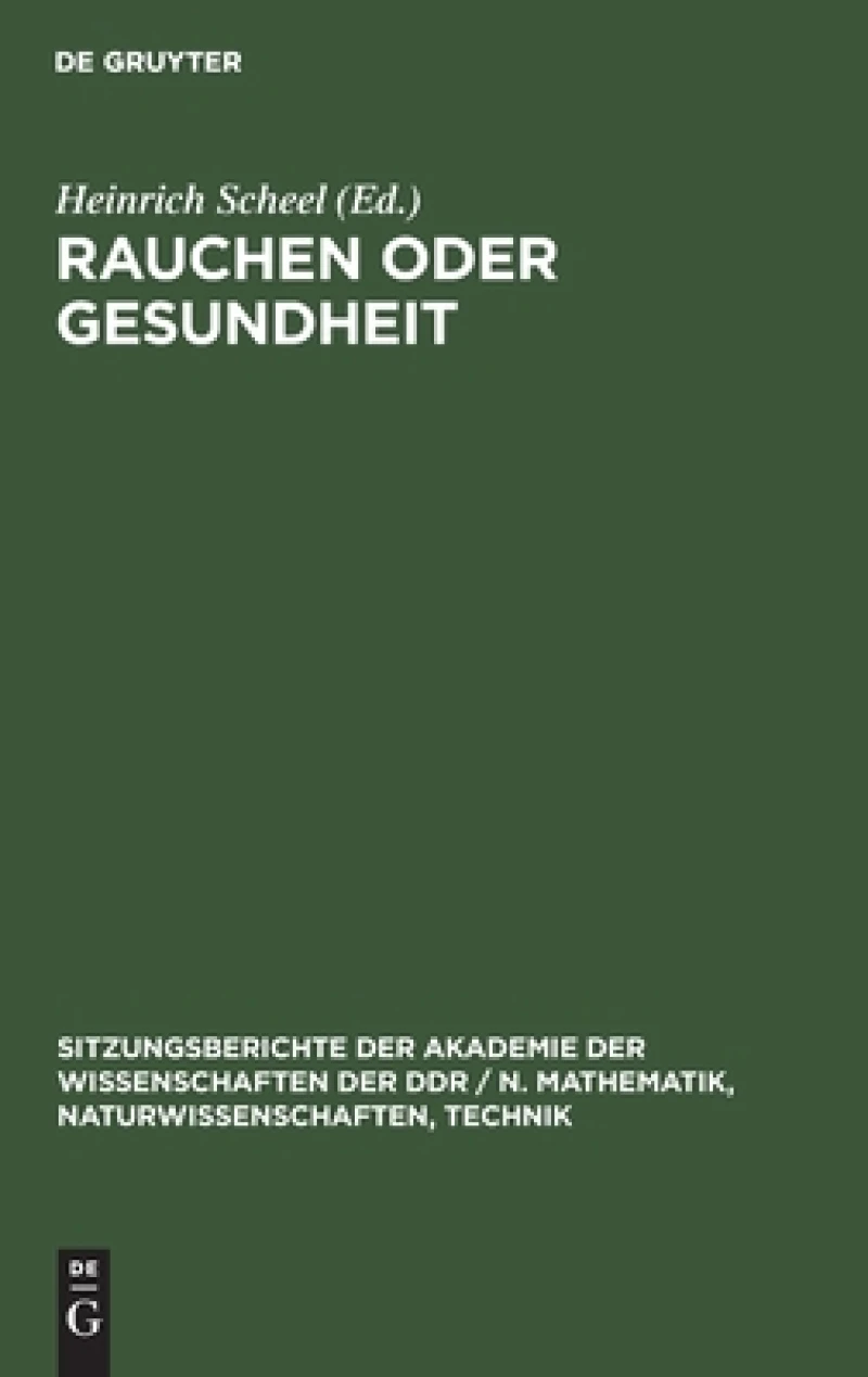 Rauchen Oder Gesundheit