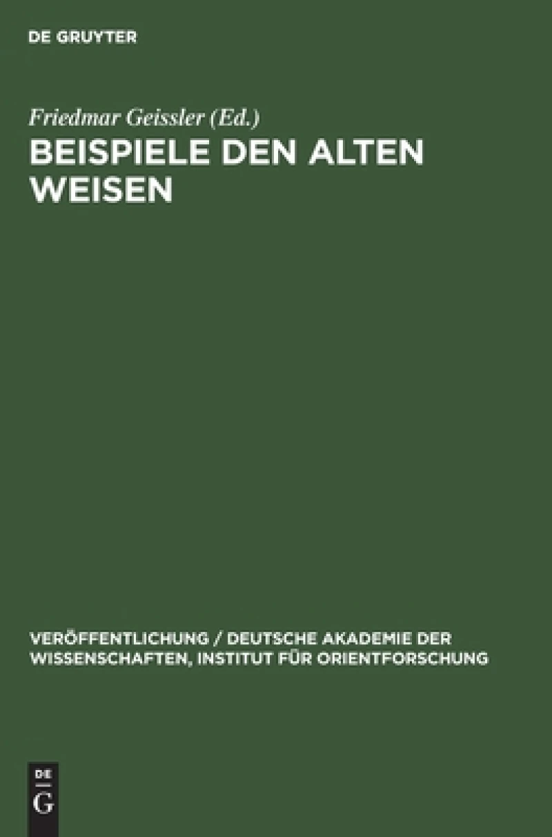 Beispiele Den Alten Weisen