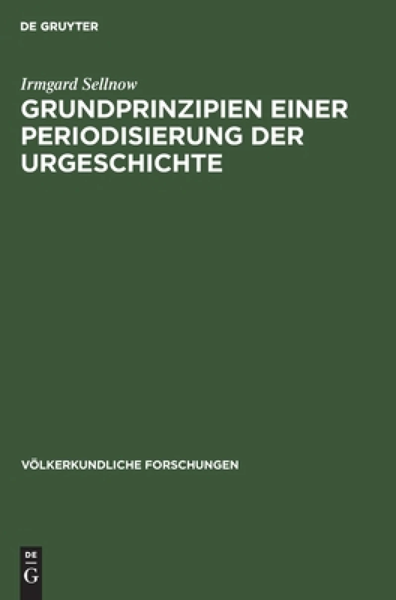 Grundprinzipien Einer Periodisierung Der Urgeschichte