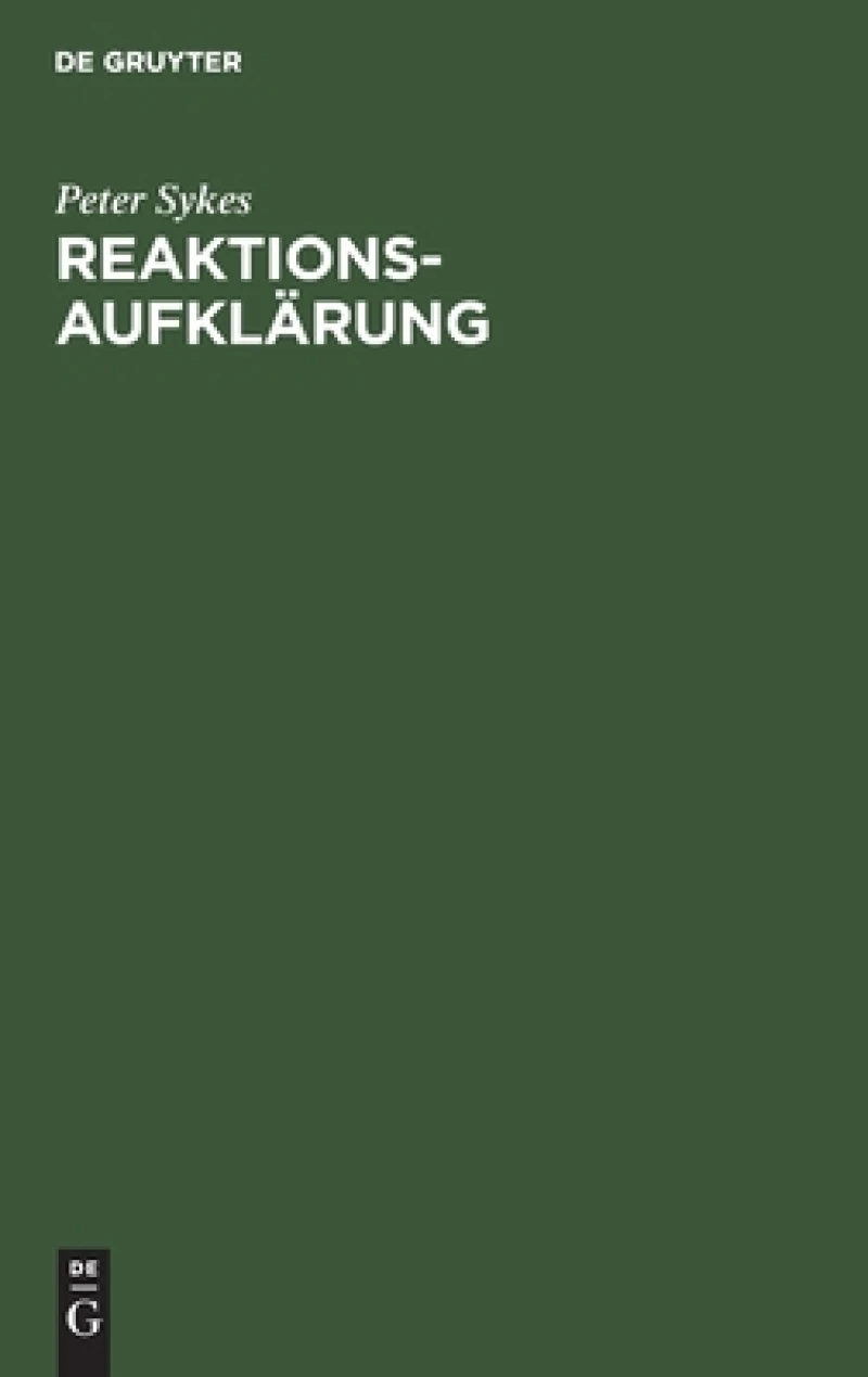Reaktionsaufklärung