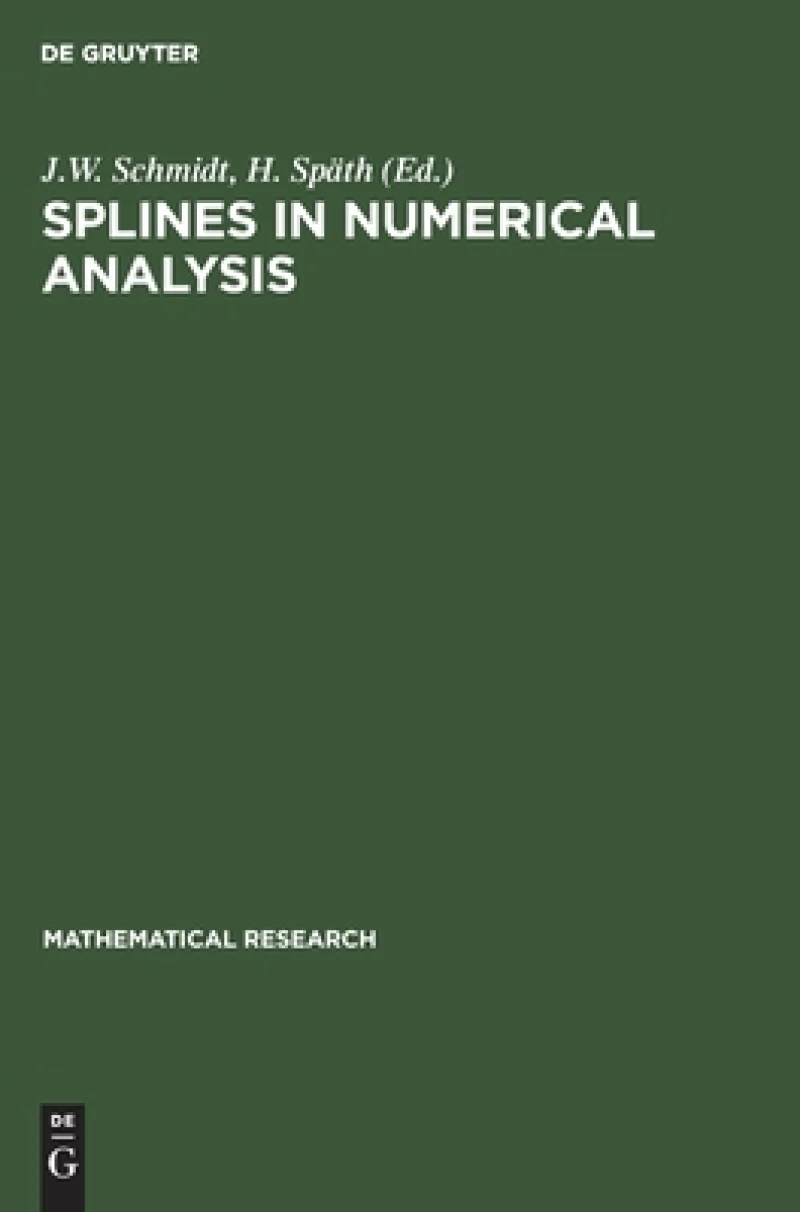 Splines in Numerical Analysis