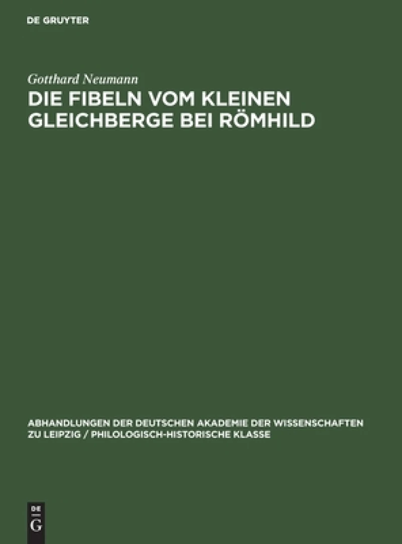 Fibeln vom Kleinen Gleichberge bei Römhild