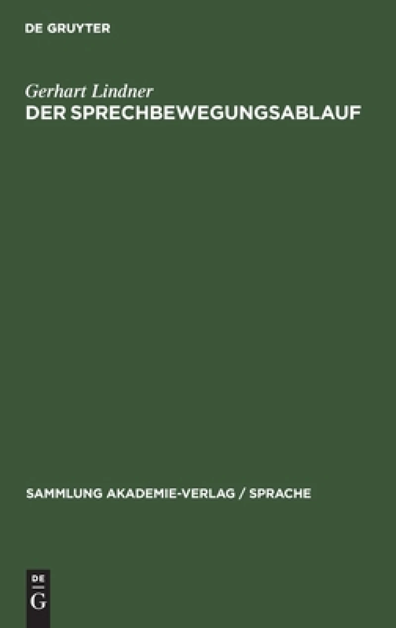 Sprechbewegungsablauf