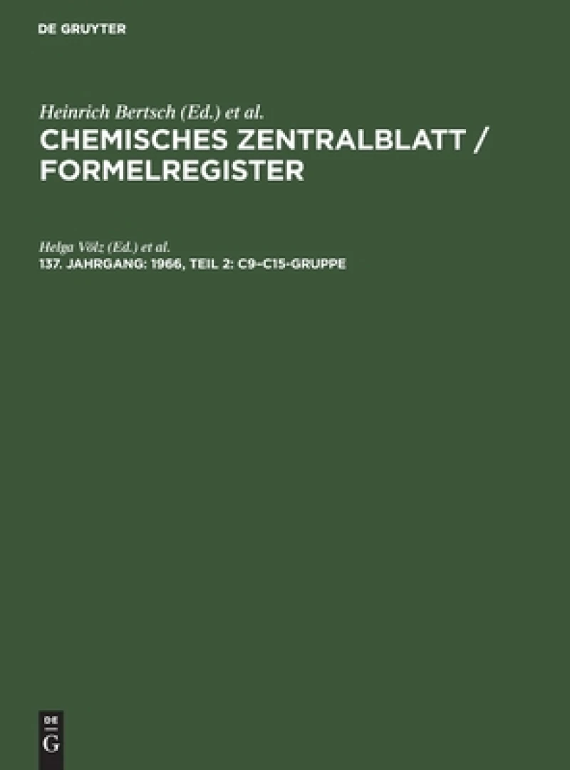 1966, Teil 2: C9–C15-Gruppe
