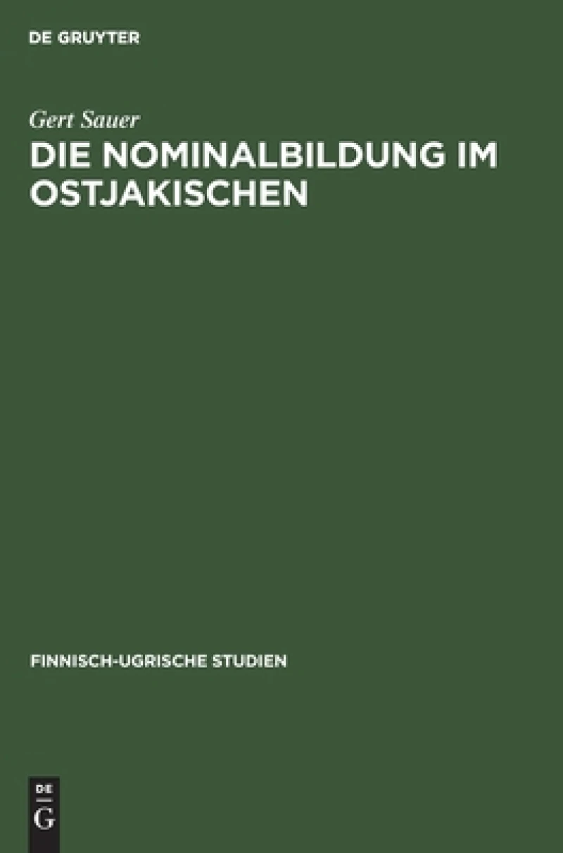 Nominalbildung im Ostjakischen