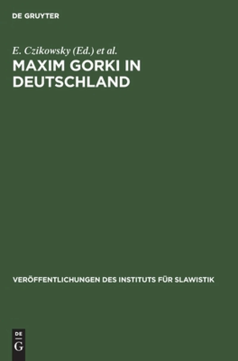 Maxim Gorki in Deutschland