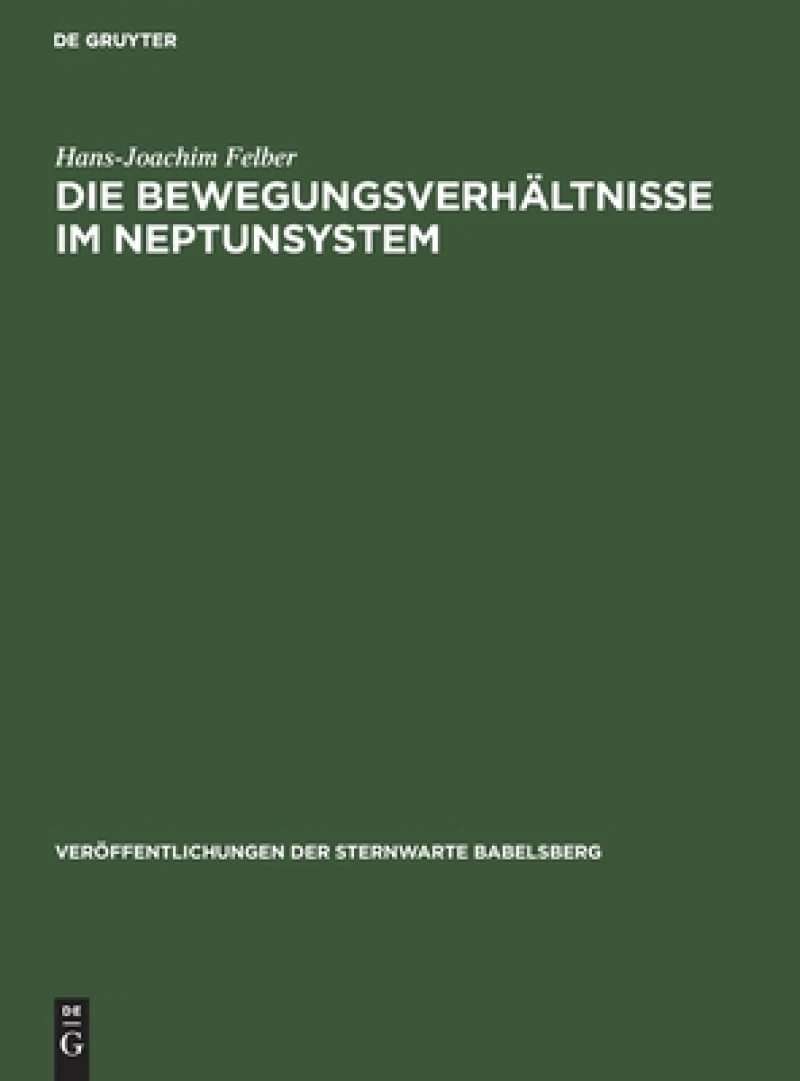 Bewegungsverhältnisse im Neptunsystem
