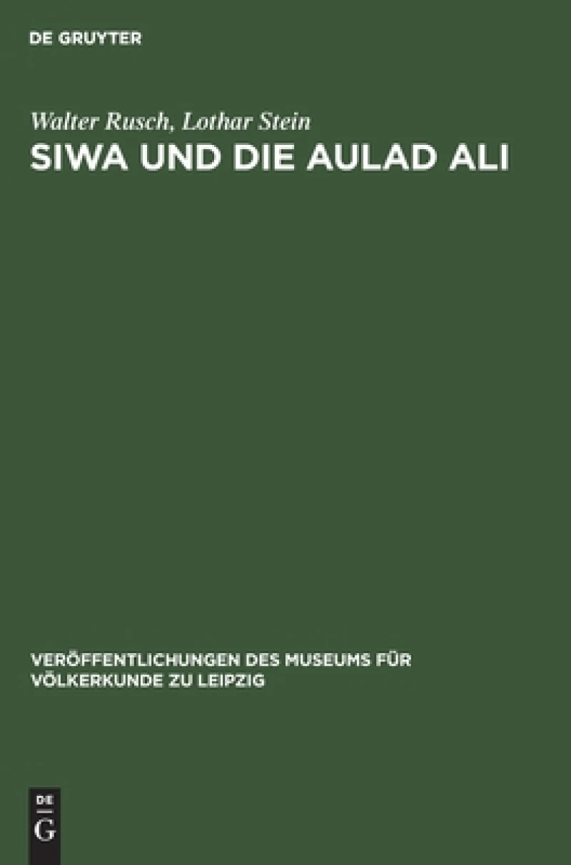 Siwa Und Die Aulad Ali
