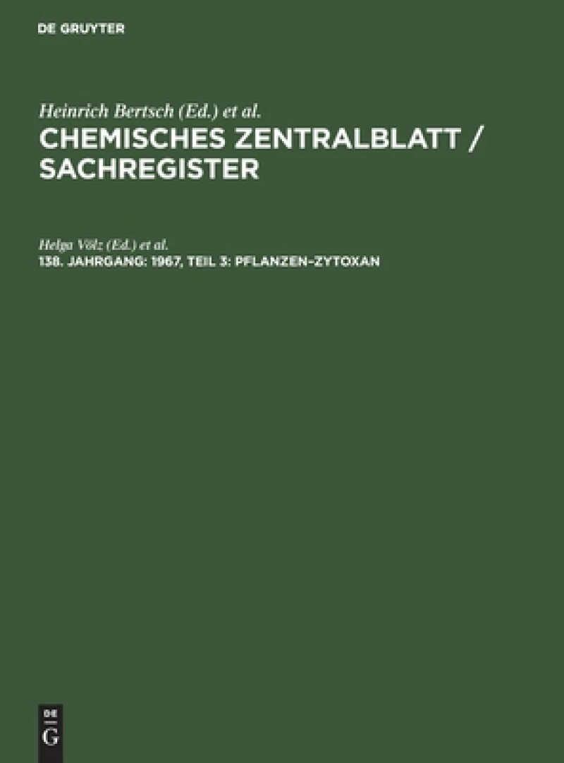 1967, Teil 3: Pflanzen–Zytoxan