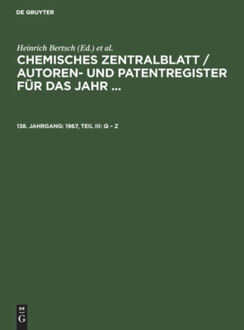 1967, Teil III: Q – Z