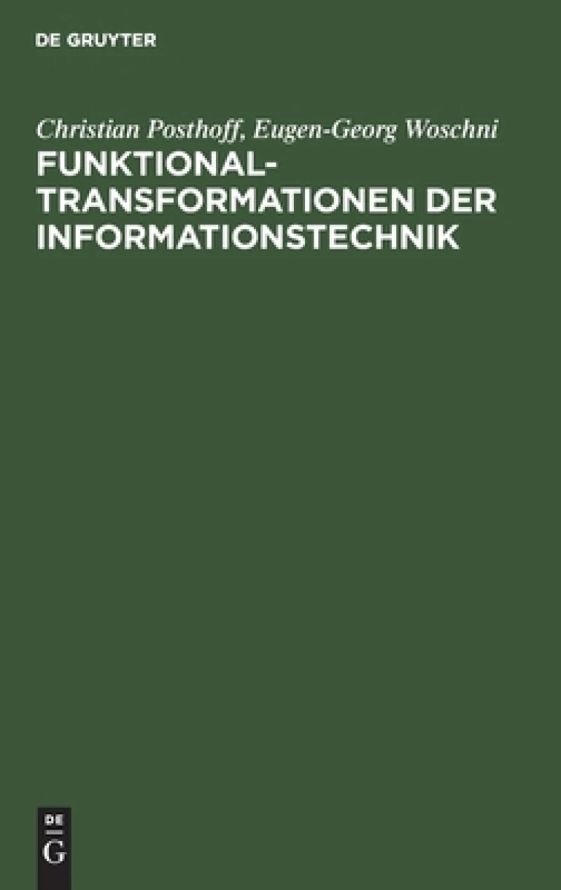 Funktionaltransformationen Der Informationstechnik