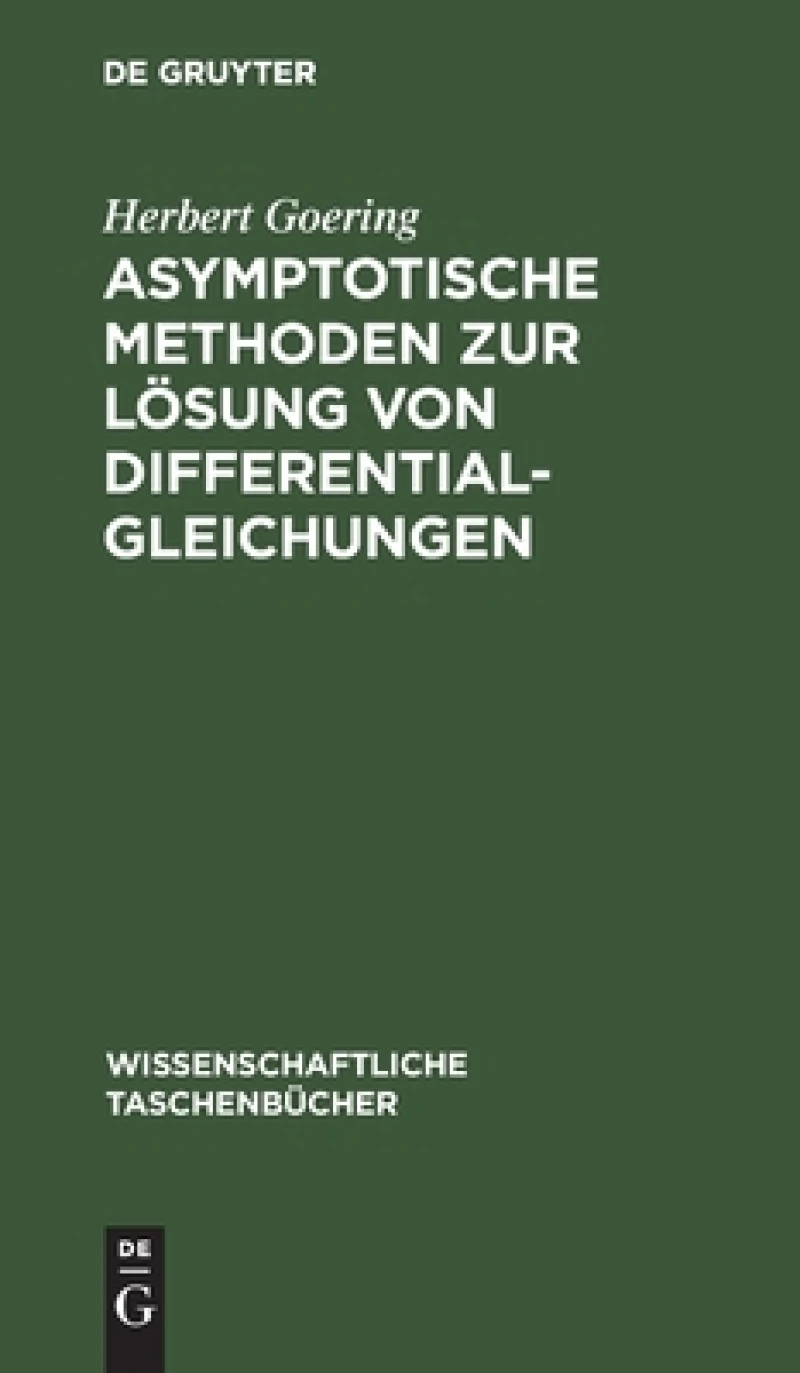 Asymptotische Methoden Zur Lösung Von Differentialgleichungen