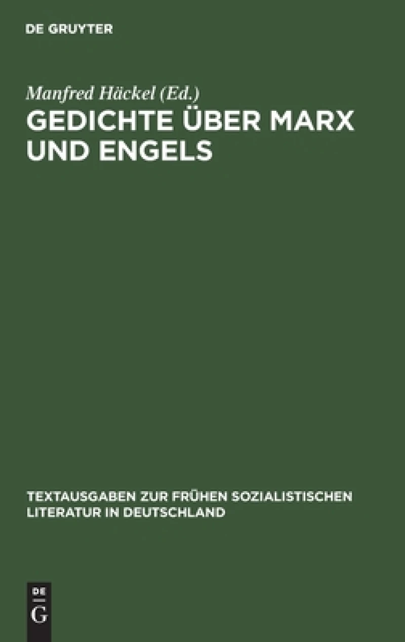 Gedichte Über Marx Und Engels