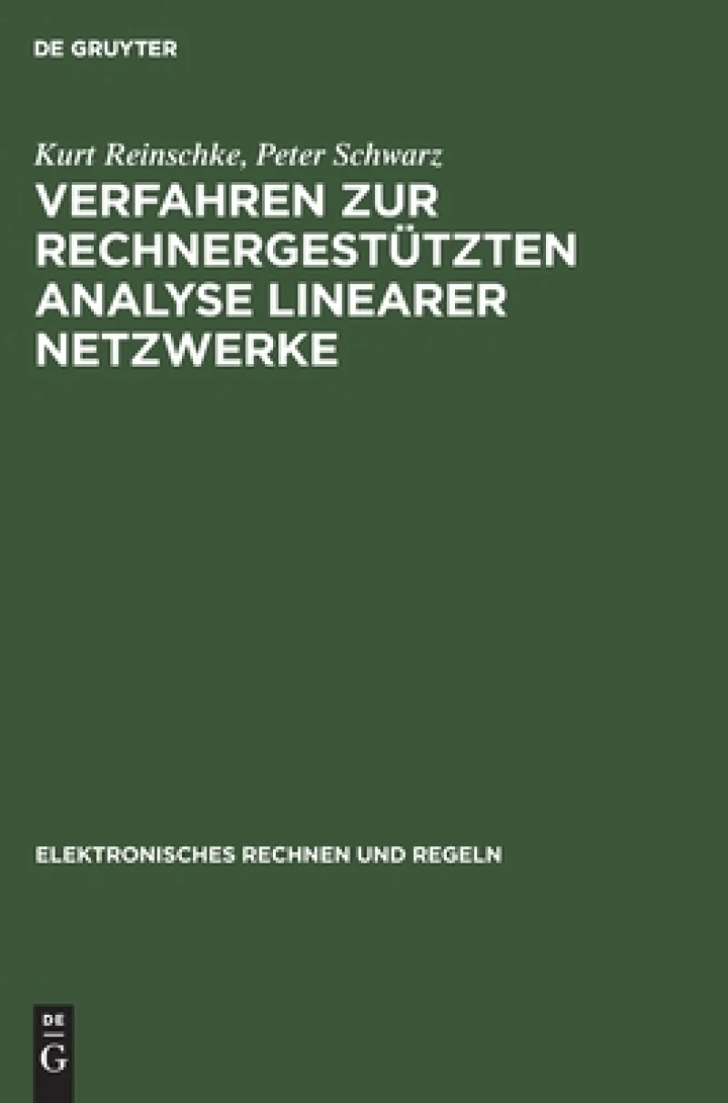 Verfahren Zur Rechnergestützten Analyse Linearer Netzwerke