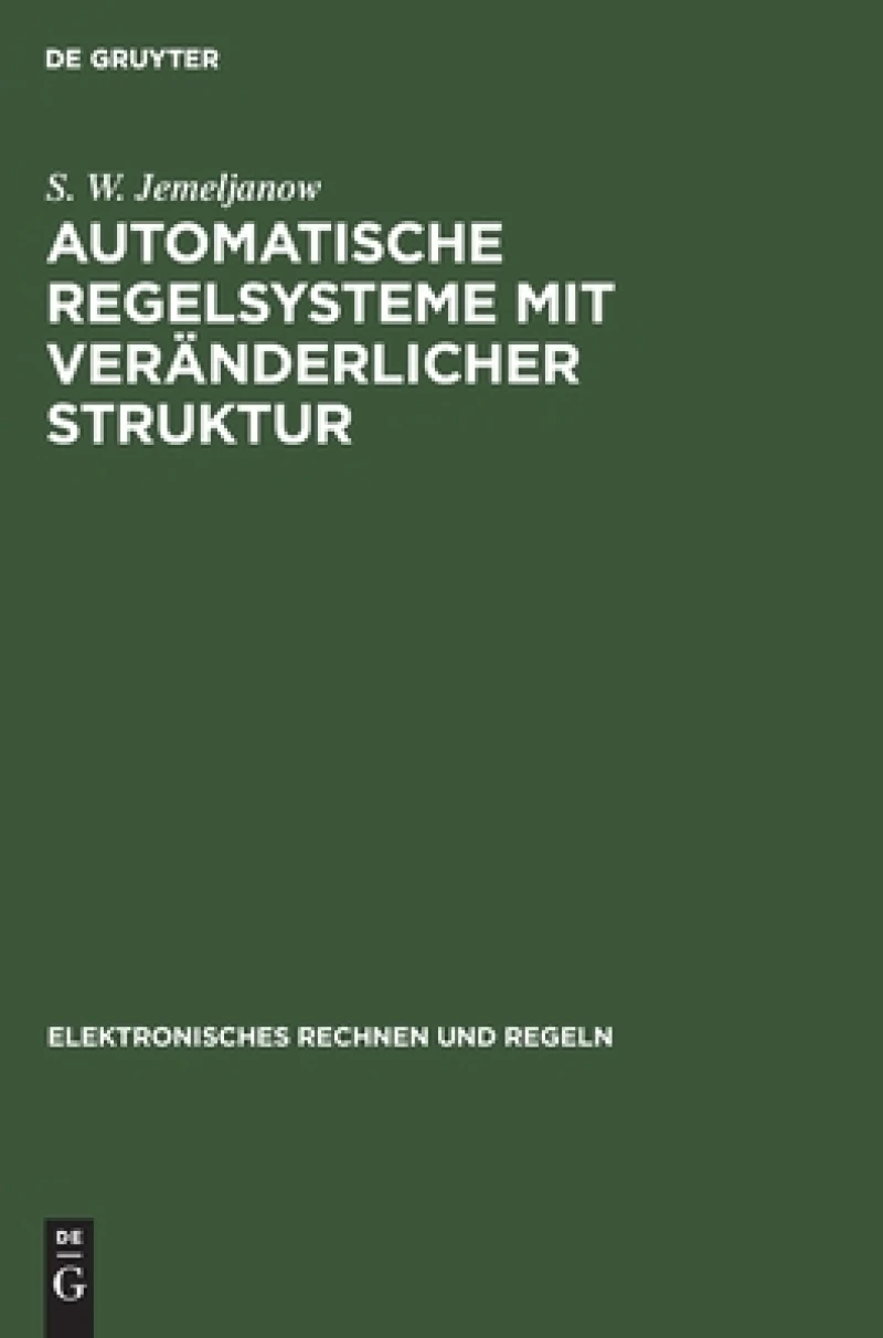 Automatische Regelsysteme Mit Veränderlicher Struktur