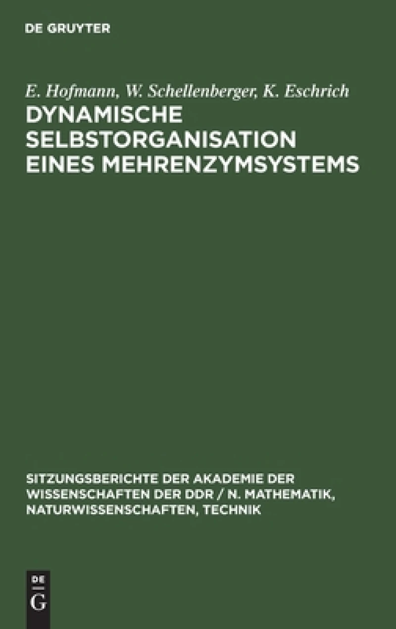 Dynamische Selbstorganisation Eines Mehrenzymsystems