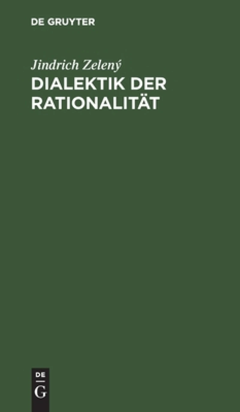 Dialektik Der Rationalität