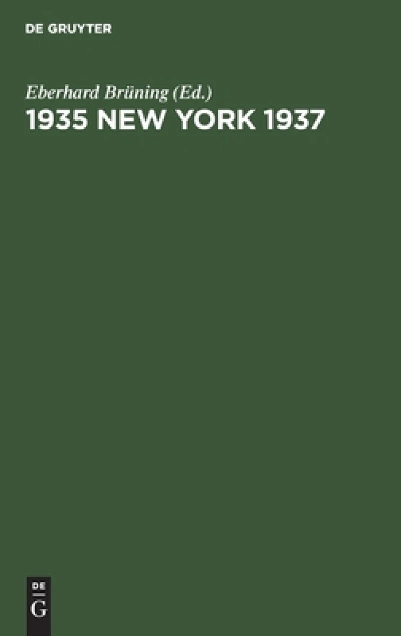 1935 New York 1937