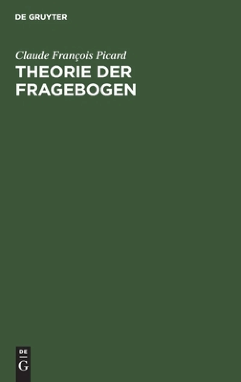 Theorie Der Fragebogen