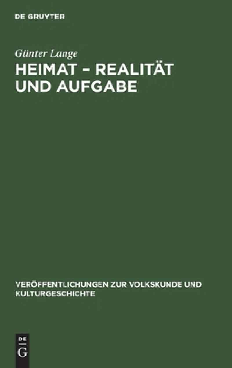 Heimat – Realität und Aufgabe