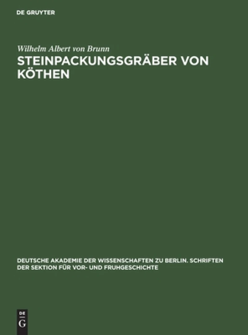 Steinpackungsgräber Von Köthen