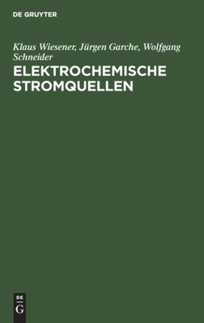 Elektrochemische Stromquellen