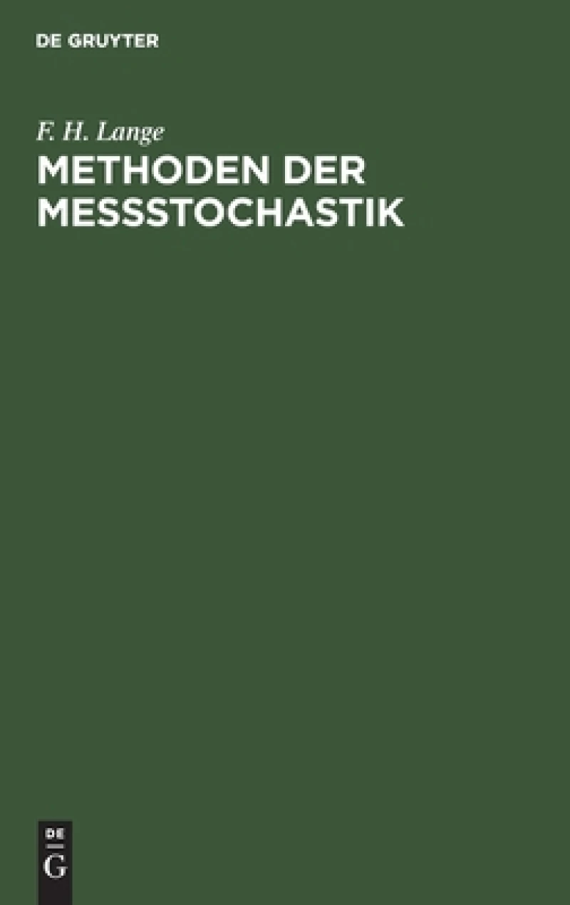 Methoden Der Meßstochastik
