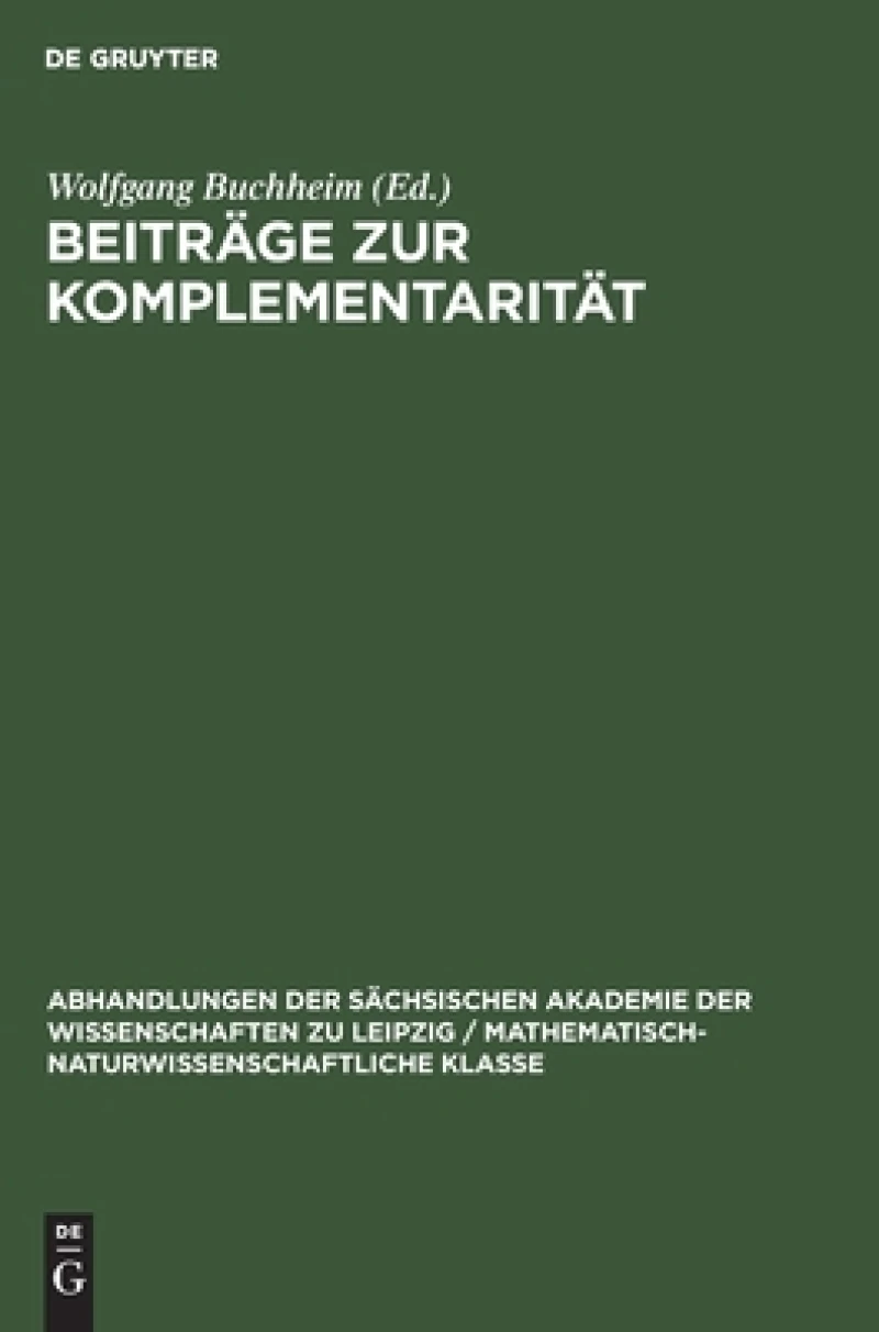 Beiträge Zur Komplementarität