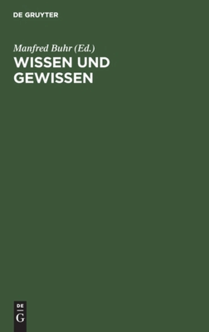 Wissen und Gewissen