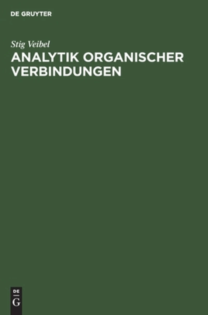 Analytik Organischer Verbindungen
