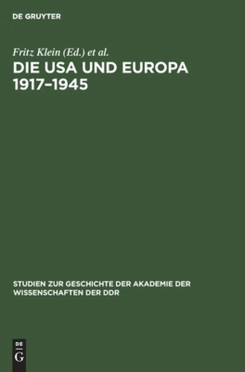 USA und Europa 1917–1945